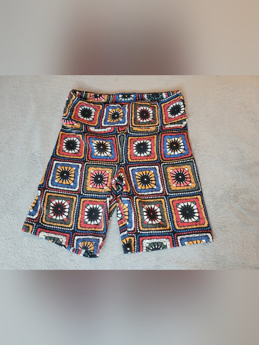 Farm Rio Lydia Bike Shorts Womens Size M